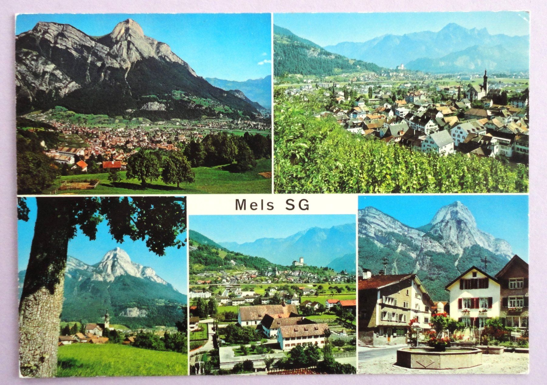 Cartoline postali: Mels SG – Usato da Fétigny venduto da Billy2miny