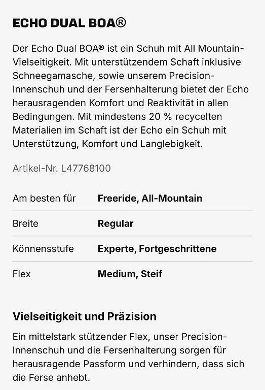 Salomon Scarpe da uomo: Salomon Snowboardschuh – Usato da Bern venduto da janga 4