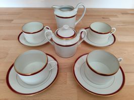 Set de 4 tasses à café - Porcelaine de la Maison LAFARGE