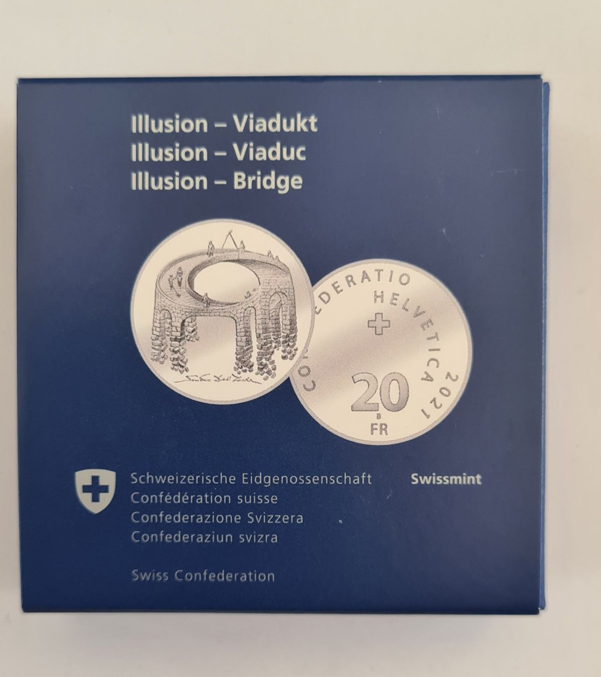 Toutes les monnaies: Monnaie commémorative 2021 – Neuf avec emballage d'origine à Estavayer-Le-Lac par limo-nade