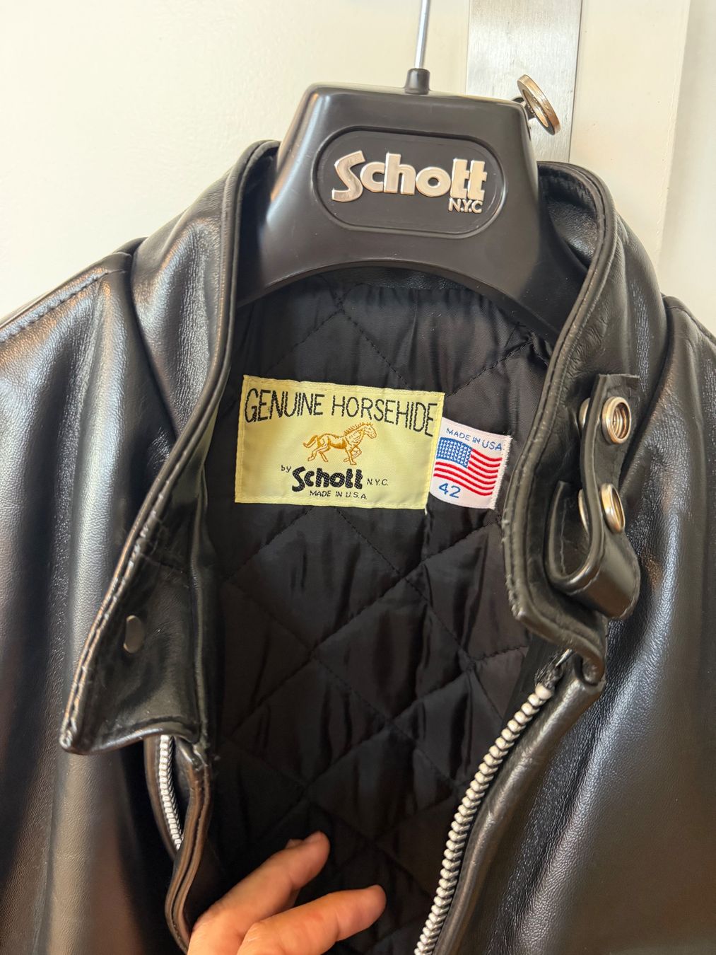 Schott Jacken: Schott 641HH Lederjacke – Neu (gemäss Beschreibung) aus St. Urban von pet_k296 4