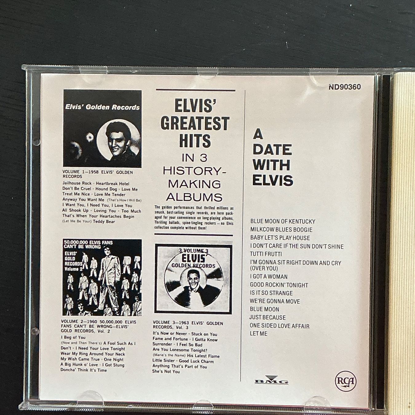 CD: CD - Elvis - A Date with Elvis - Germany – Usato da Etzwilen venduto da presley3577 2