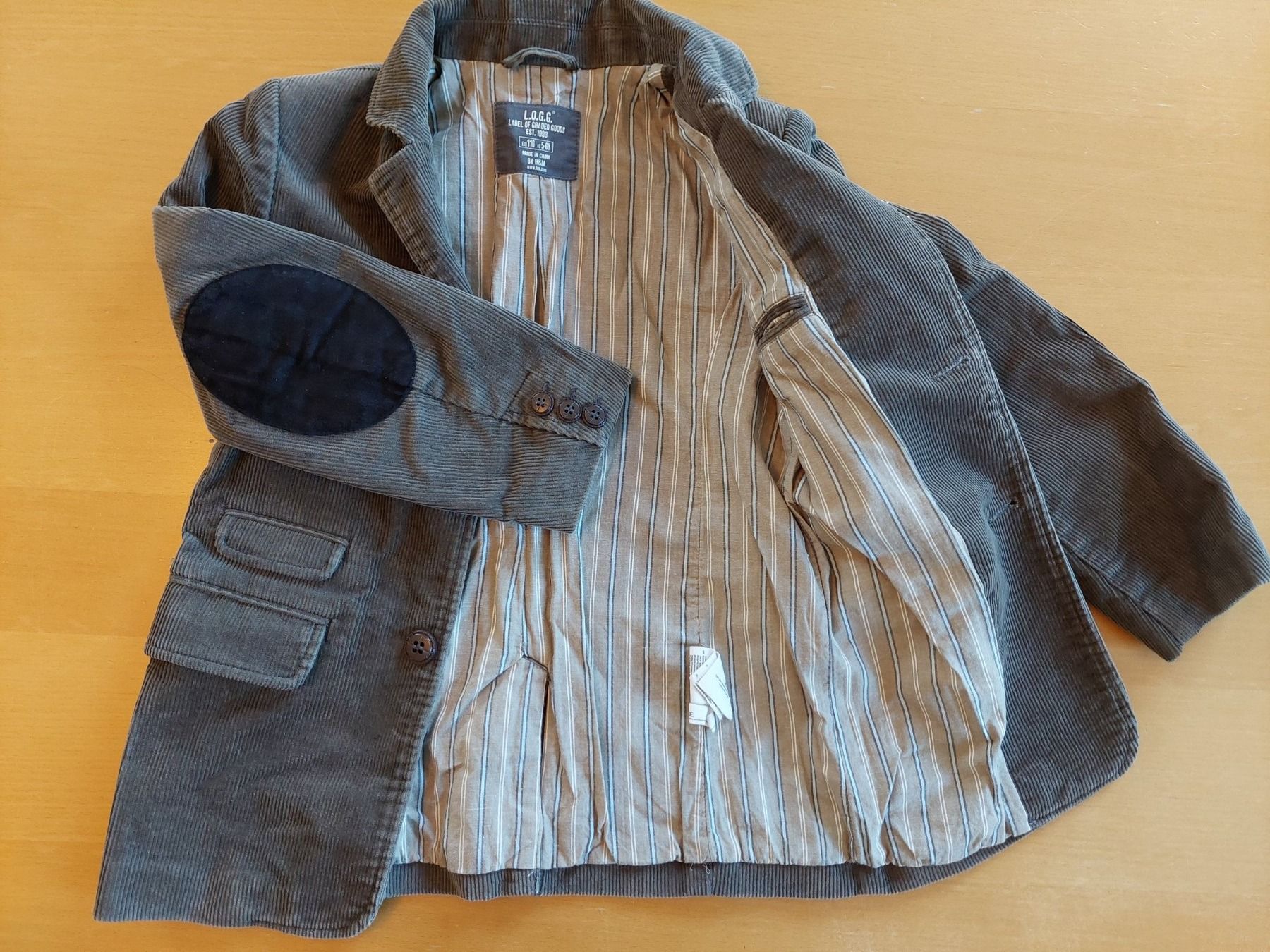 Giacche & Cappotti: LOGG Cord Jacke / Gr.116  /  5-6 J. – Usato da Zürich venduto da meymano 8
