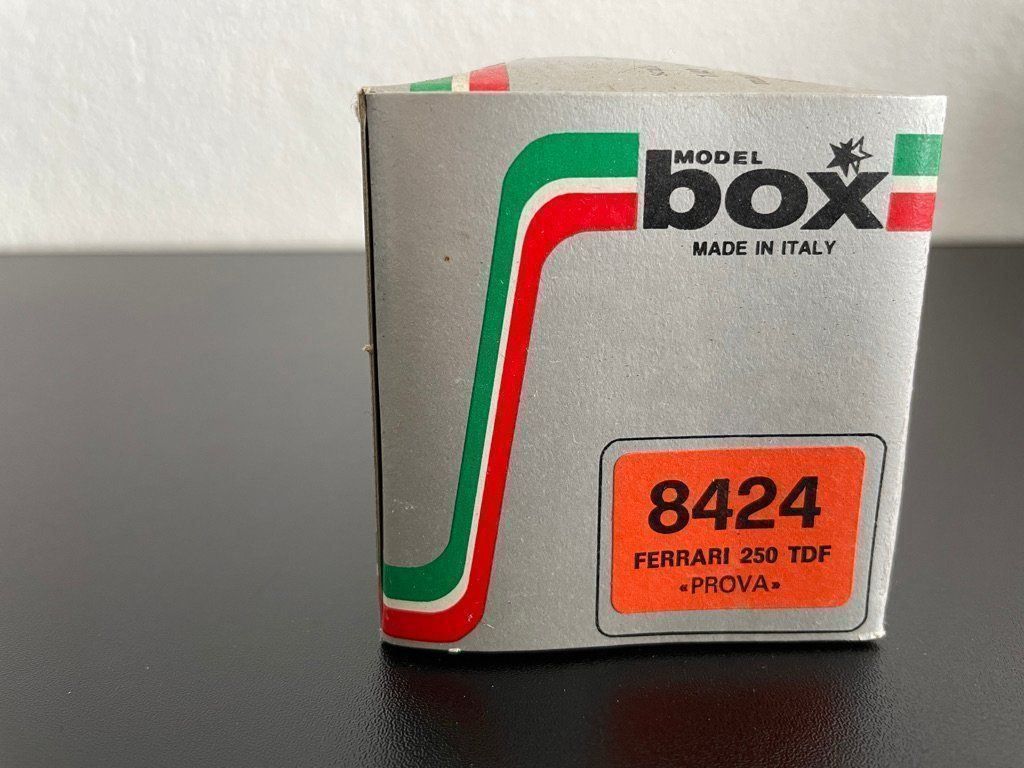 Ferrari Modellautos: Ferrari 250 TDF "Prova 1/43 modelbox – Neu und originalverpackt aus Würenlos von SWISSOLDTIMERS 1