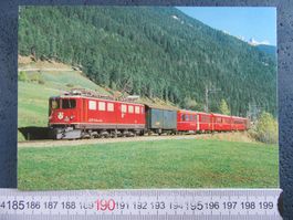 BAHN SCHWEIZ RhB E-LOK Ge6/6II Nr.701 " RAETIA " DISNETIS AK