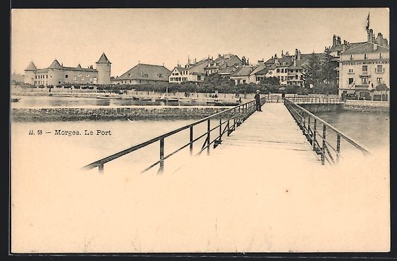 Ansichtskarten: AK Morges, le Port – Gebraucht aus Berlin von bartko-reher