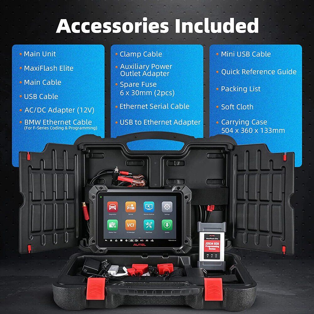 Scanner: Autel MK908 PRO II Auto Diagnostic Scanner J2534 Programming – Nuovo e nell'imballaggio originale da Malans GR venduto da BUYBEST-Schweiz 7