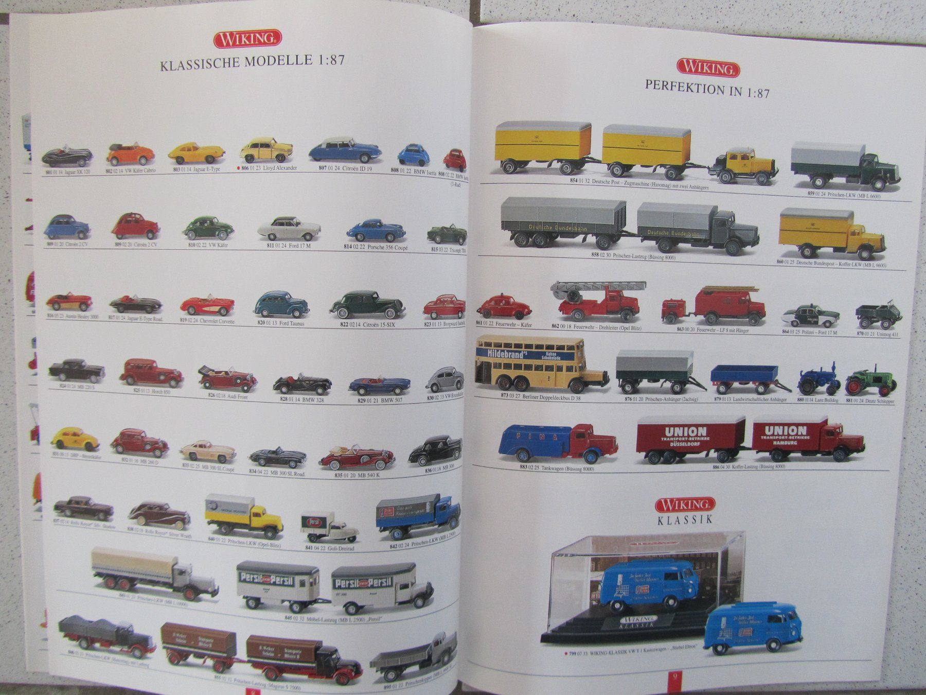 Wiking Modellautos: Wiking, Automodell Prospekt von 1998 – Gebraucht aus Weiningen ZH von dietsch57 4
