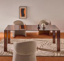 Tisch aus Einscheiben-Sicherheitsglas, 200x100 cm2