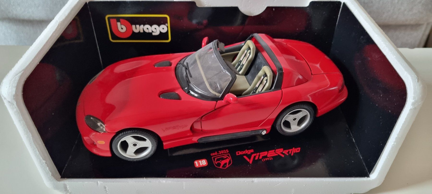 Bburago Modellini d'auto: Bburago 1/18 Dodge Viper RT/10 – Nuovo (secondo la descrizione) da Sutz venduto da Rawypp 1