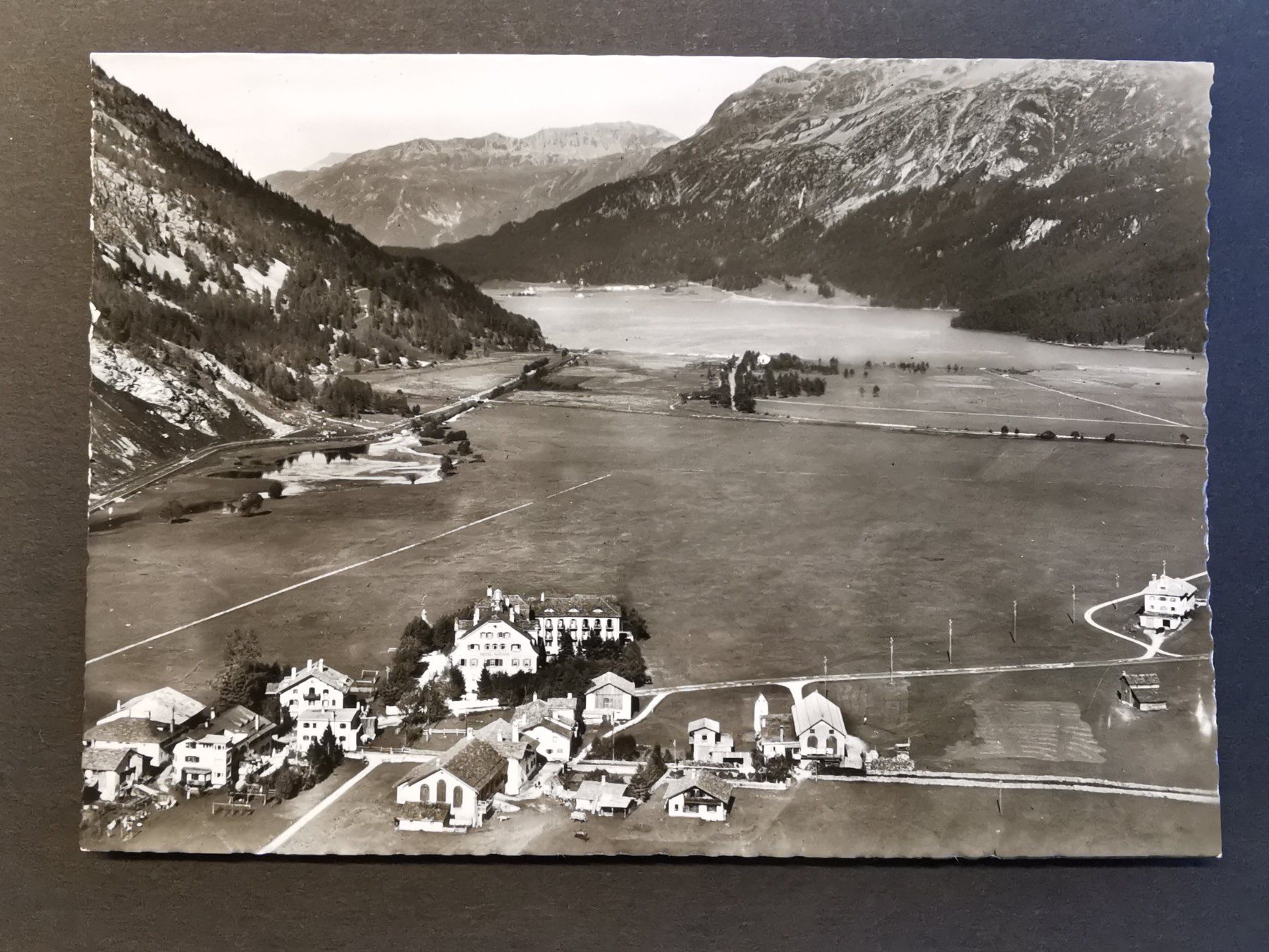 Cartoline postali: Ansichtskarte Sils-Baselgia, Hotel Margna  Engadin – Usato da Rheineck venduto da kat_7gld