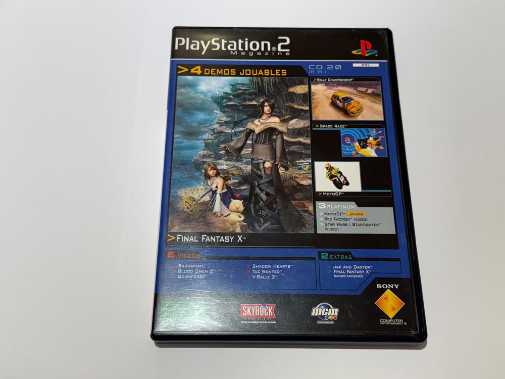 Jeu PS2 Promo Démo - Final Fantasy (Version Promo Sony - Neuf Sous Blister)