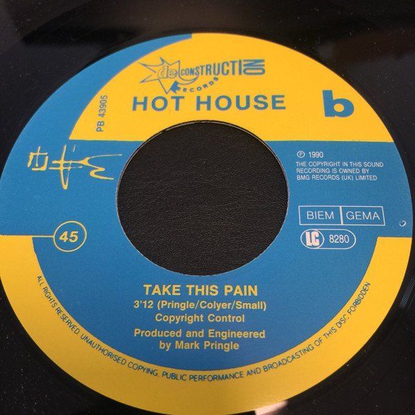 Dischi in vinile: Hot House: Responsible 7" – Usato da Steinhausen venduto da Vilivinili 1