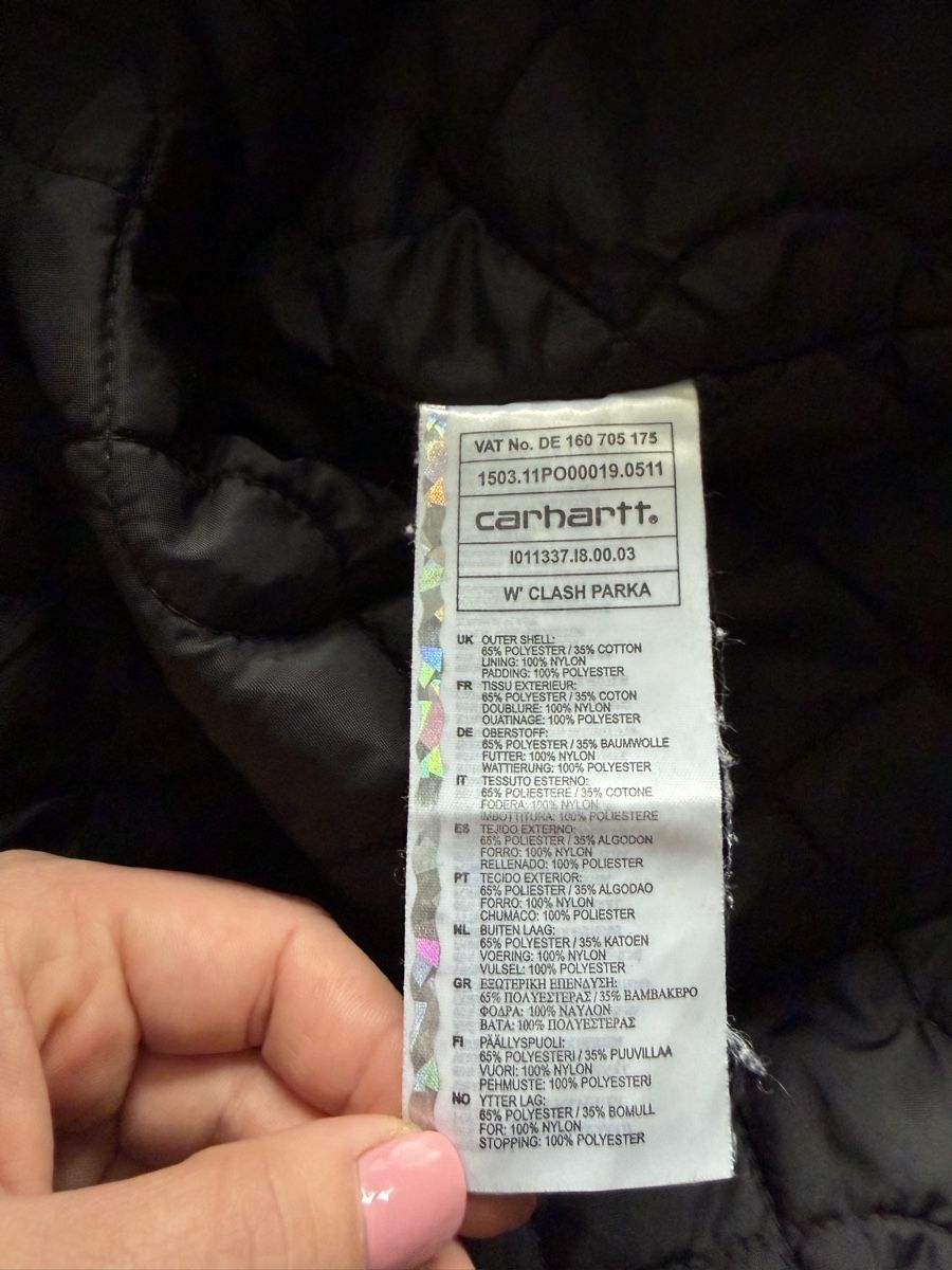 Carhartt Giacche: Winter Carhartt Parka Clash, Grösse S – Nuovo (secondo la descrizione) da Zürich venduto da pinki736 3