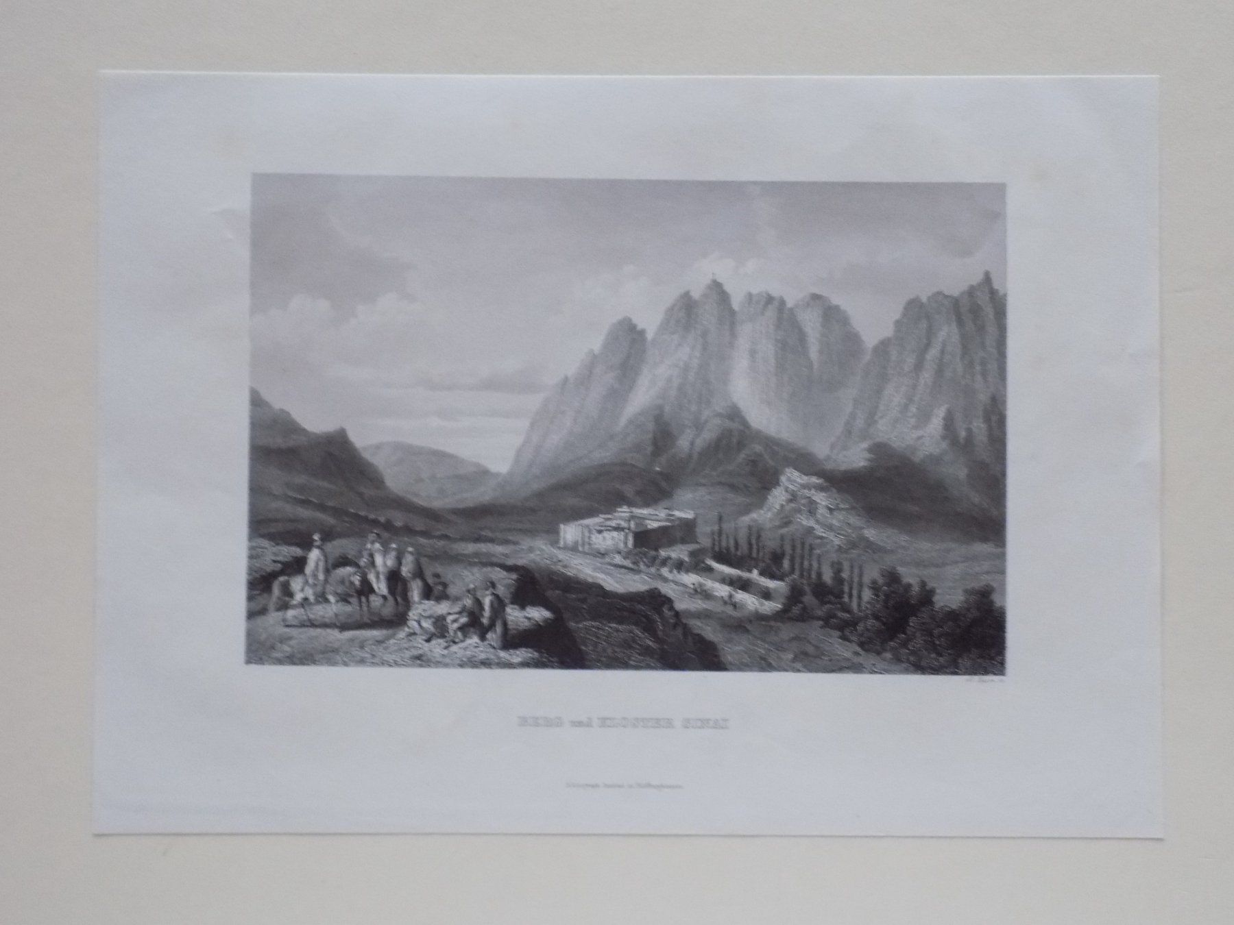 Gravures: Berg Sinai – D'occasion à Risch par Rischli15