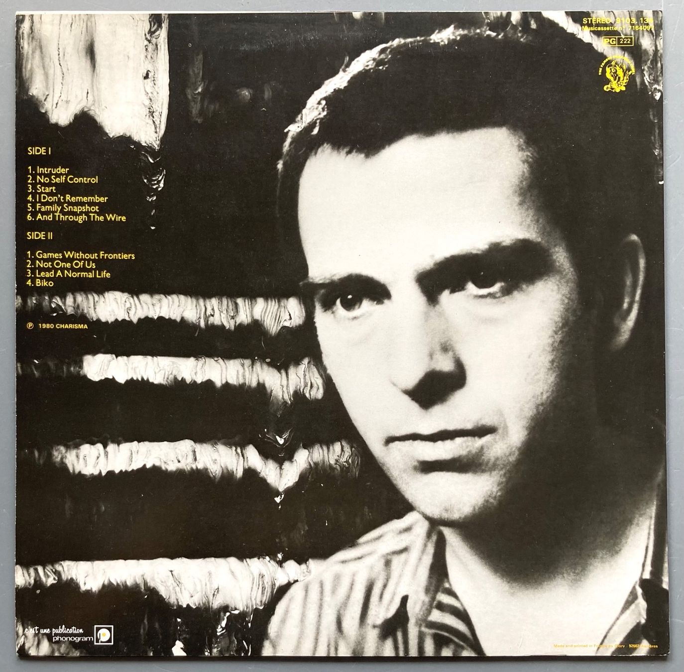 Dischi in vinile: PETER GABRIEL - PETER GABRIEL – Usato da Poliez-Pittet venduto da Newtown-Records 1