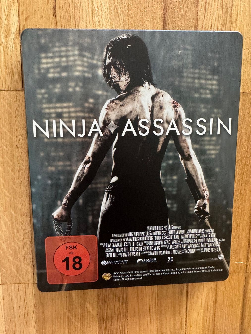 Tutti i DVDs: NINJA ASSASSIN/STEELBOOK. (BLU-RAY) – Usato da Basel venduto da san_2qlq 1