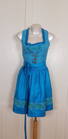 Kleid, Dirndl, Tracht, Bergweiss, Neu, Gr. 38 40