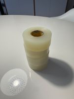 4 X HOWIES 1.5" CLEAR SHIN PAD HOCKEY TAPE