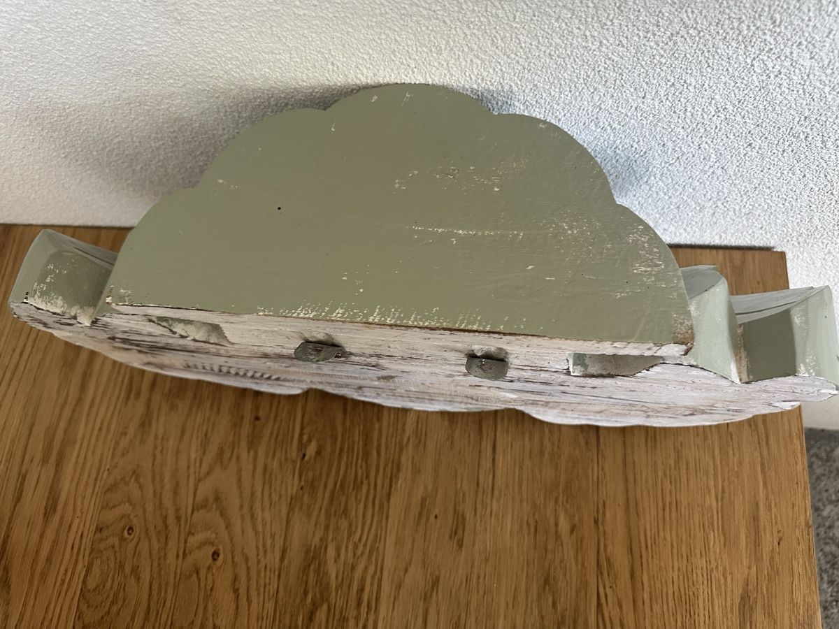 Tutte le decorazioni: Konsolenregal mit Schnitzerei hellgrau Dekoration – Usato da Oberentfelden venduto da vilibrand 4