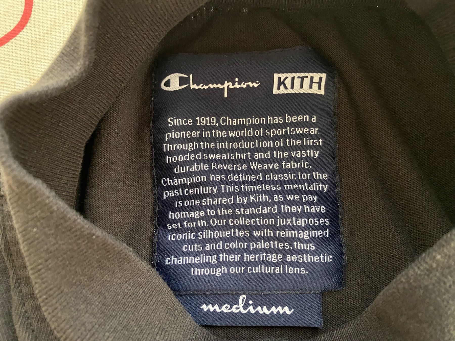 Champion T-shirt: Langes Shirt, Champion & KITH, Grösse M – Nuovo (secondo la descrizione) da Bern venduto da L.I.A. 2
