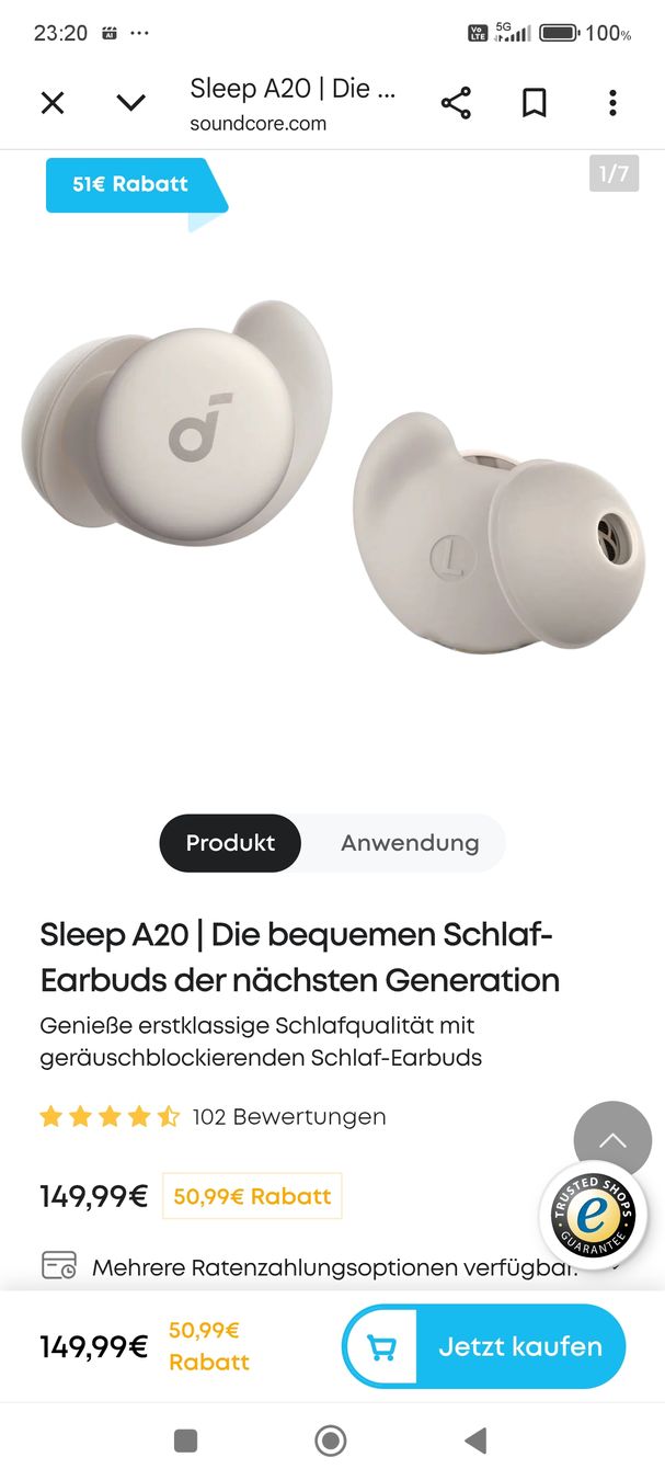 Soundcore Cuffie: soundcore a20 sleep – Nuovo e nell'imballaggio originale da Zürich venduto da Italy2001 4