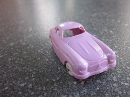 "Groschenauto" Mercedes 300SL pink, Kunsstoff
