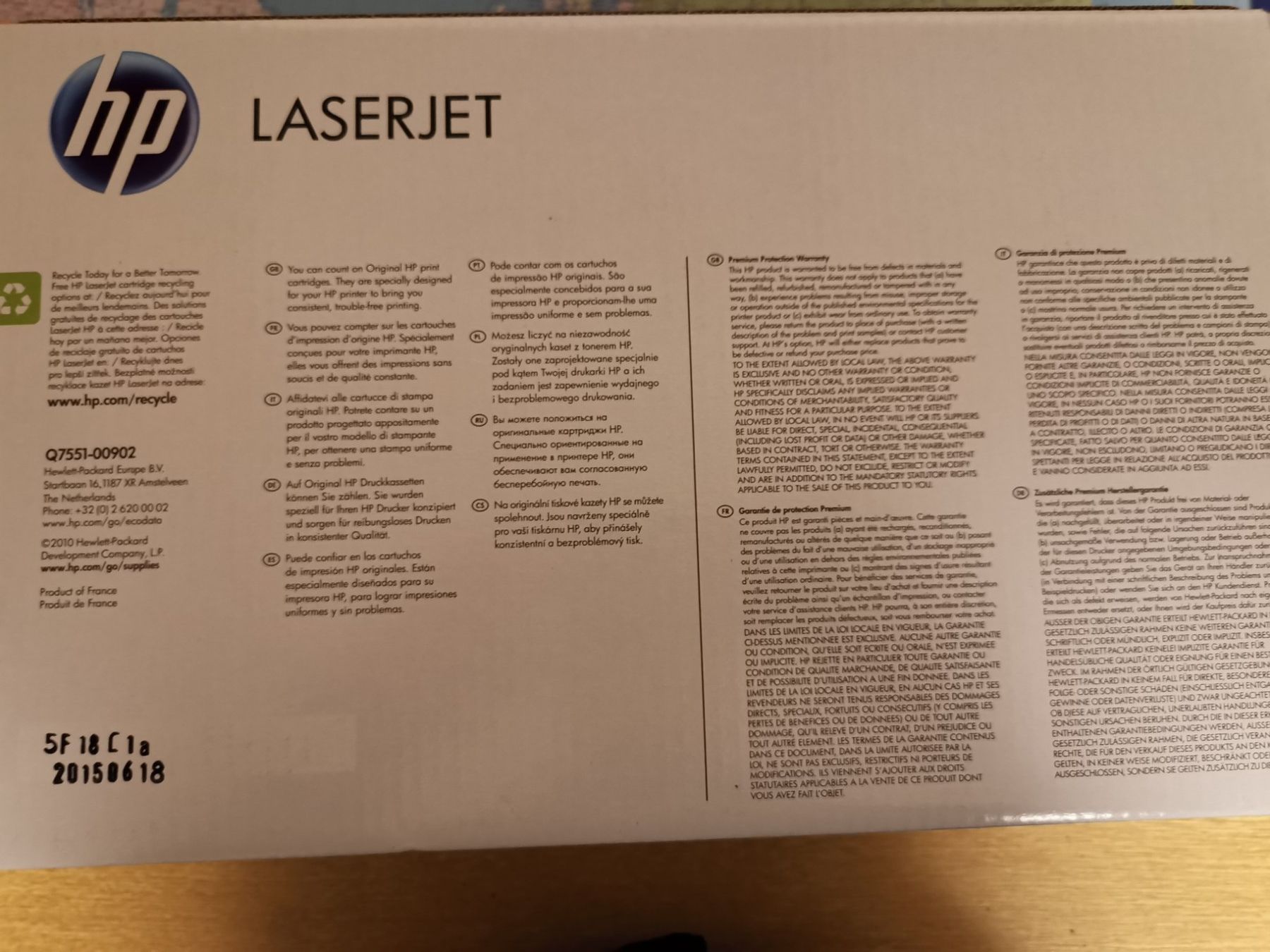 Hewlett Packard Cartucce per stampanti & toner: HP 51A Tonerkartusche, neu! – Nuovo e nell'imballaggio originale da Bern venduto da jlxuan01 2
