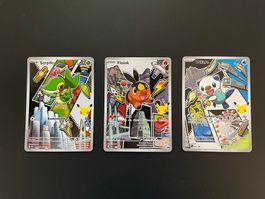 Pokémon First Partner Gen 5 Serpifeu, Floink & Ottaro