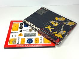 Vintage MECCANO Set Nr. 3 Metallbaukasten 1970er OVP