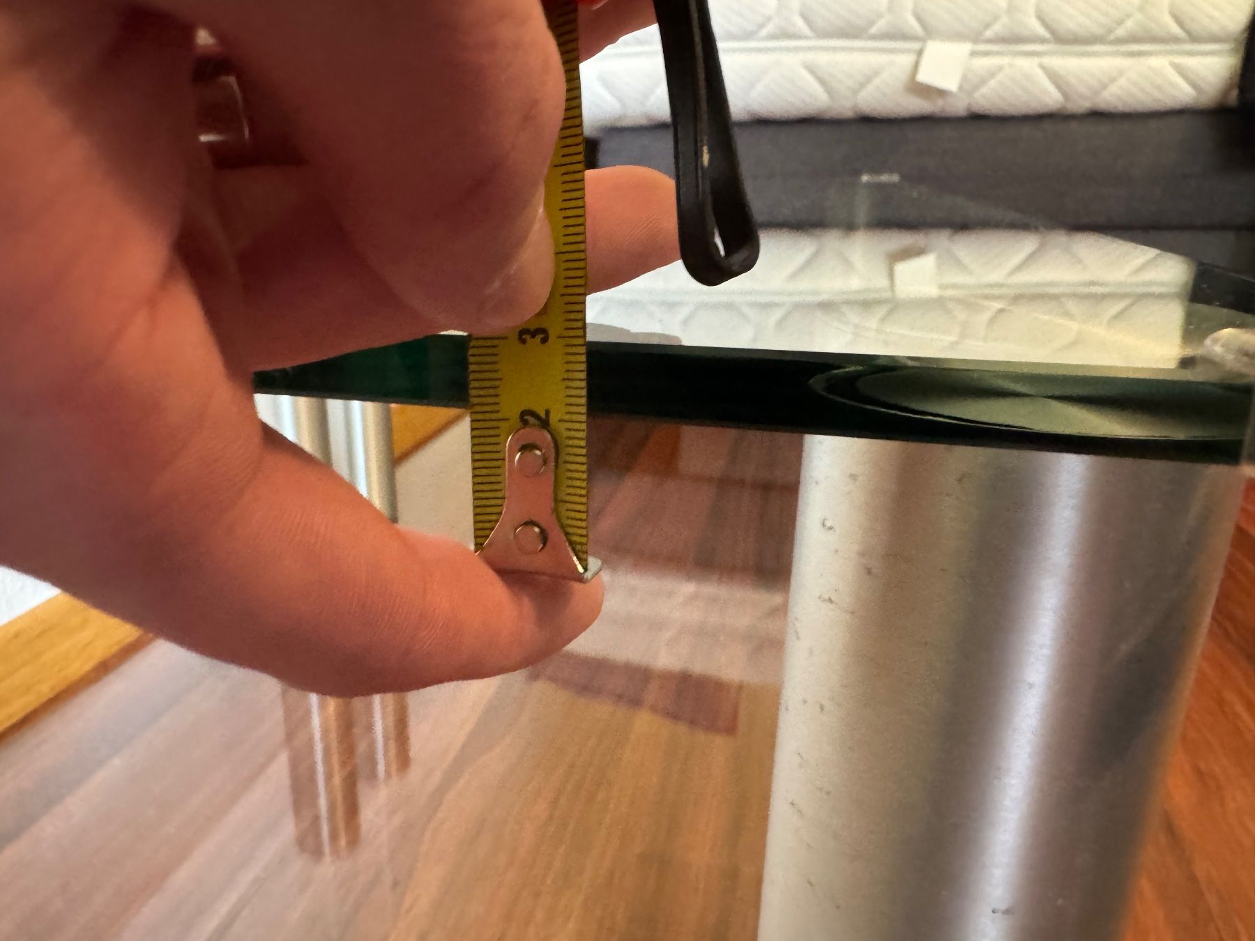 Tische: Couchtisch aus Glas Glastisch Glass coffee table – Gebraucht aus Zürich von mak_2q7f 9