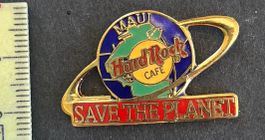 Hardrockcafe MAUI/ Safe the Planet/Pin neuwertig