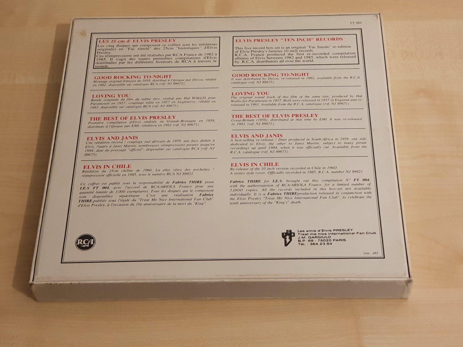Schallplatten: Elvis 10 Inches LP Collection Limited Edition – Neu (gemäss Beschreibung) aus Uerschhausen von Burton77 1