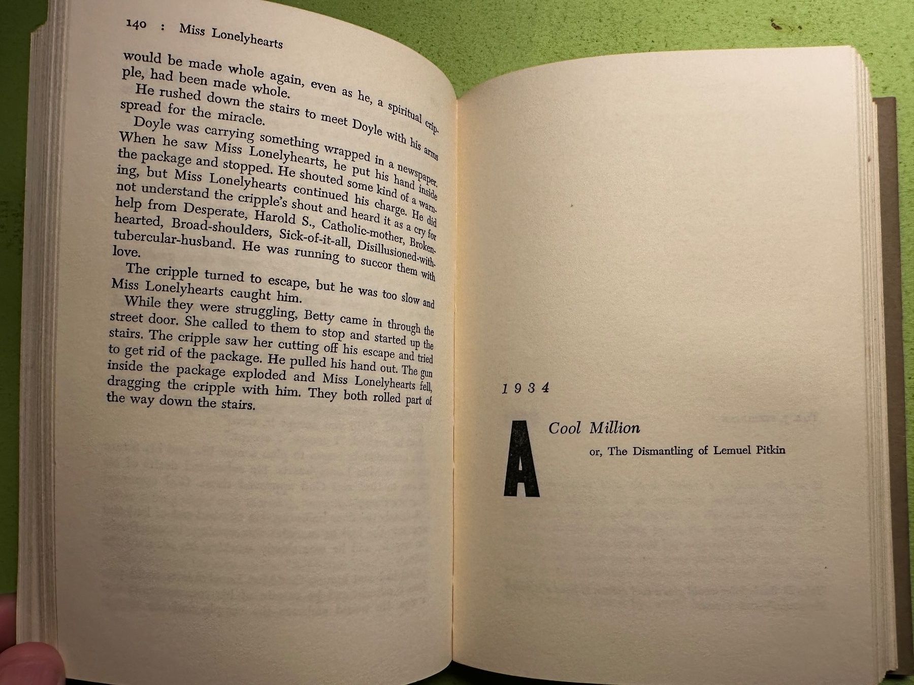Bücher: Nathanael West: The complete works – Gebraucht aus Zürich von allp 6