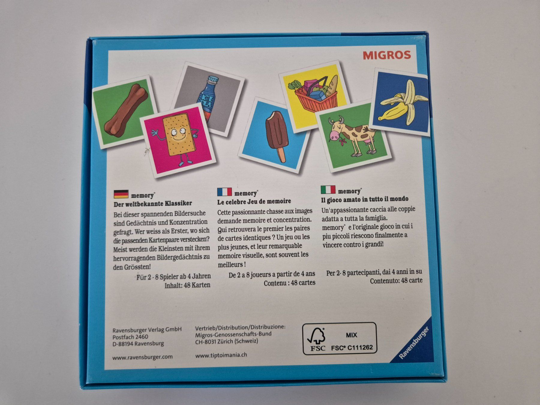 Ravensburger Jeux: Migros Memory – D'occasion à Aarburg par i_c6r8 1