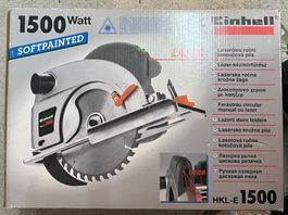 Handkreissäge mit Integrierte Laser-Schnittführung, 1500Watt