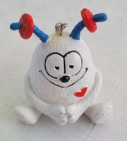 80er Jahre Schlüsselanhänger Maskottchen Schweizer Ski Nati