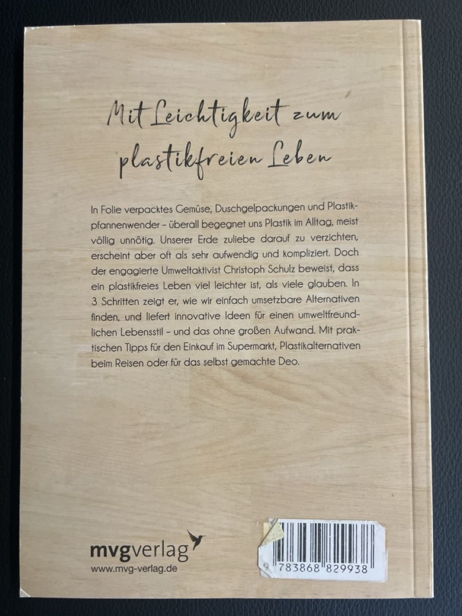 Libri: plastikfrei für Einsteiger - Christoph Schulz – Usato da St. Antoni venduto da naefp 1