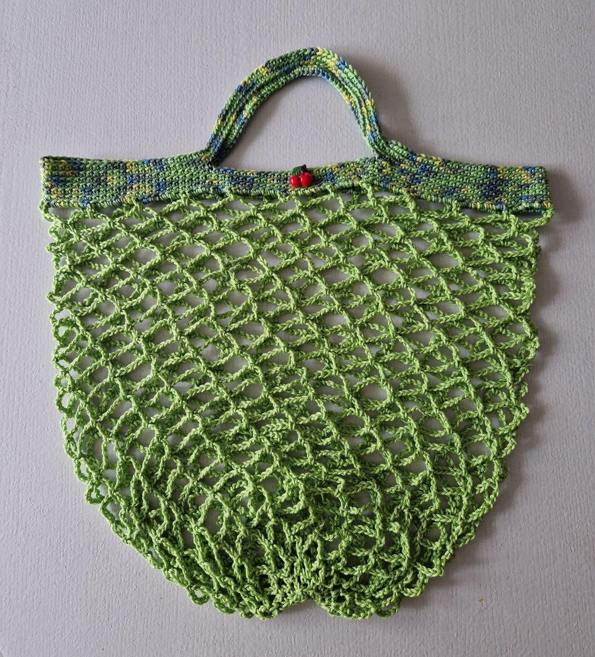 Borse da donna: Netztasche Grün Handarbeit 35cm – Nuovo e nell'imballaggio originale da Thalwil venduto da macrisa2017