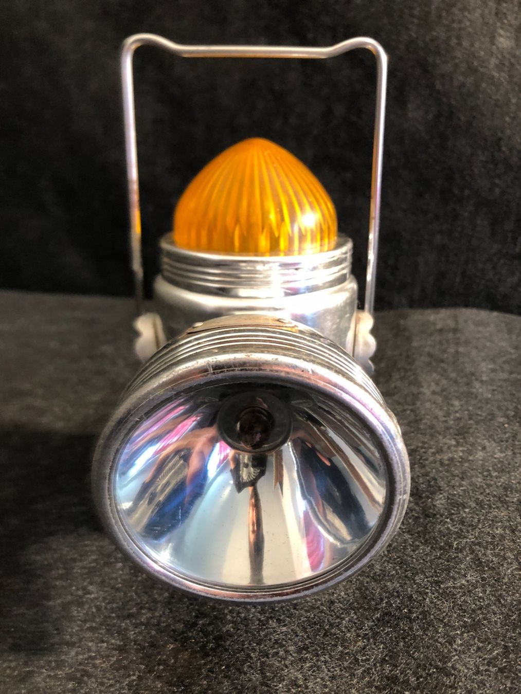 Lampen: Lanterne de poche vintage. MEYER. – Gebraucht aus Saignelégier von Dubois_Vintage 5