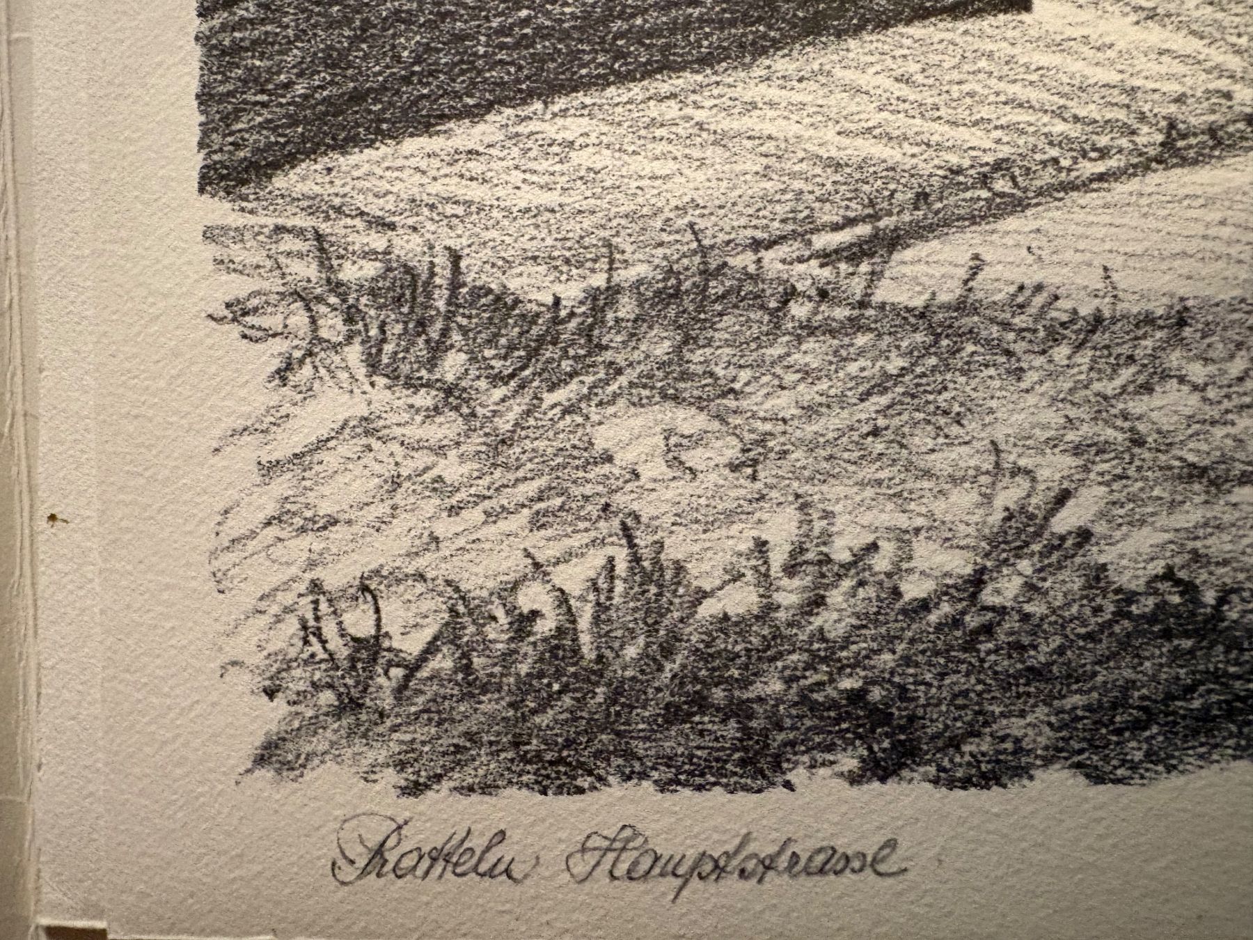 Grafica & Litografie: Albert Weisskopf, Pratteln - Lithographie - Alt Pratteln – Usato da Lausen venduto da Zotty1 1