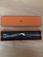 Hermes Halskette Silber Galop Pferd sehr gut