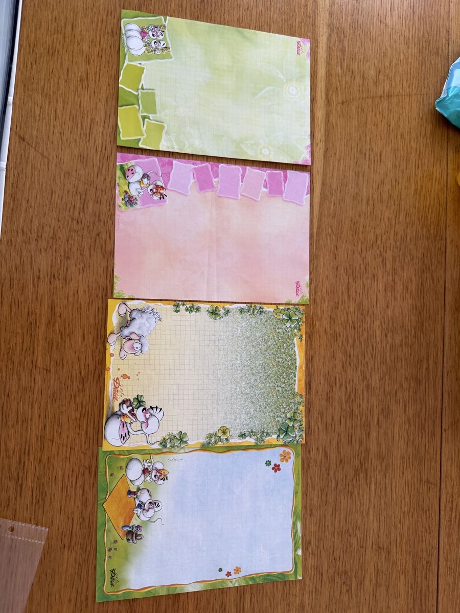 Carta: Briefpapier Set Diddl maus – Usato da Buchs SG venduto da mei_6dnn