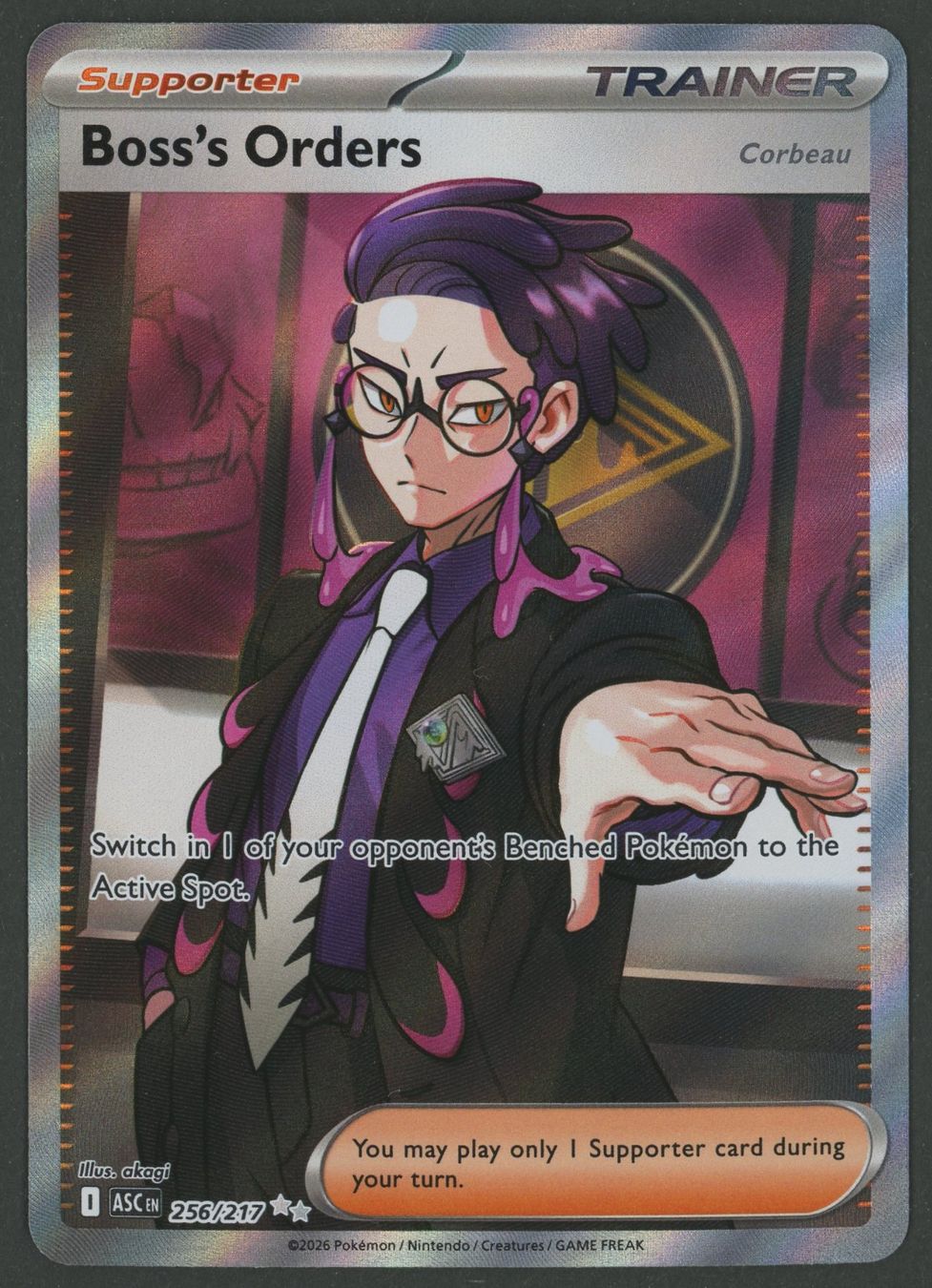 Pokémon Carte collezionabili: Boss's Orders FA 256/217 EN ab 1.- – Usato da Rupperswil venduto da gengarbasar