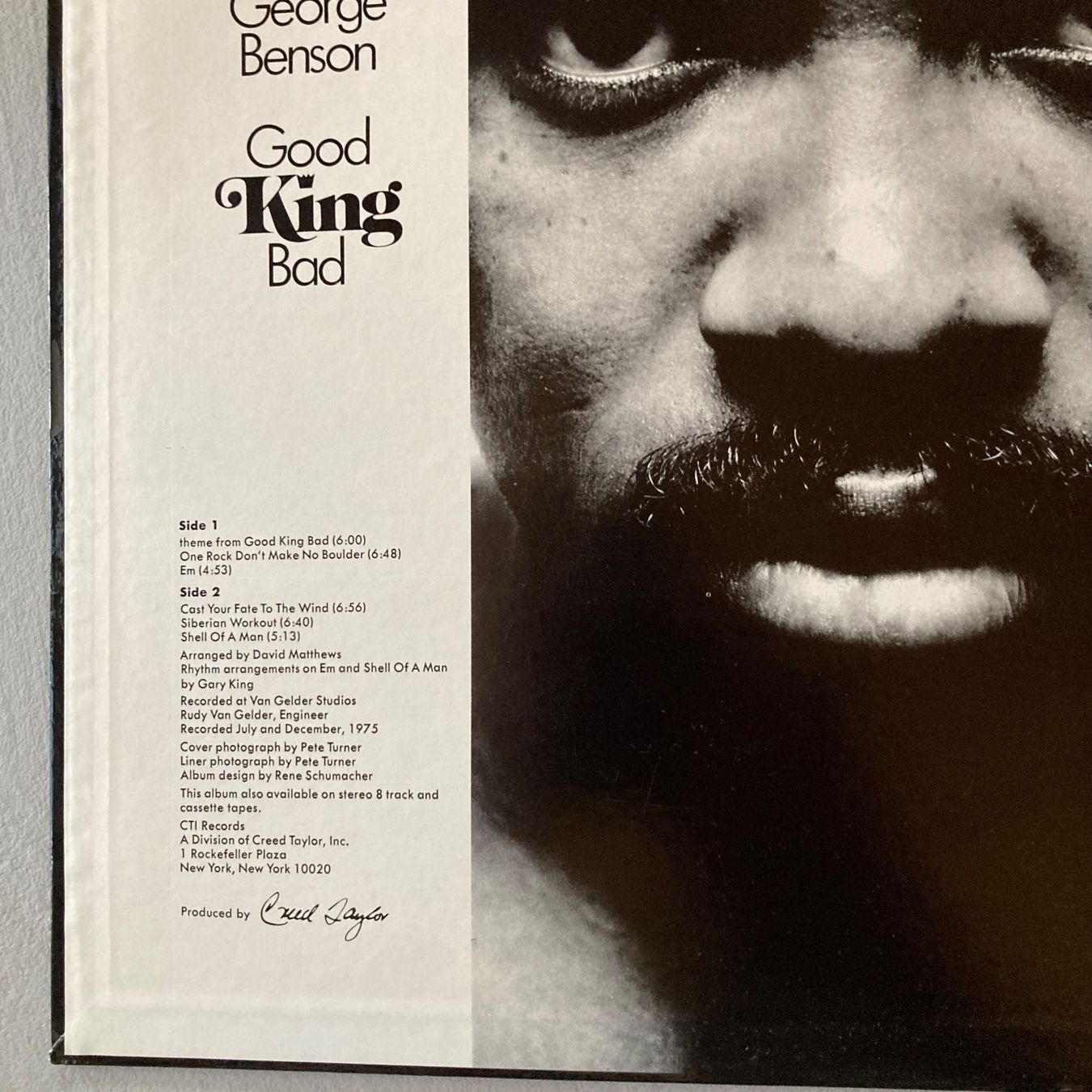 Schallplatten: George Benson - Good King Bad - LP – Gebraucht aus dachsen von oheio 3