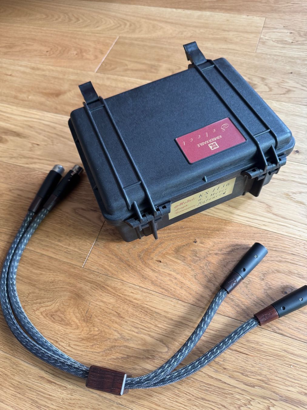 Kimber Kable Cavi: Kimber Kable Select - KS1136 - 0.5 Meter - Balanced XLR – Usato da Zürich venduto da bruno0470