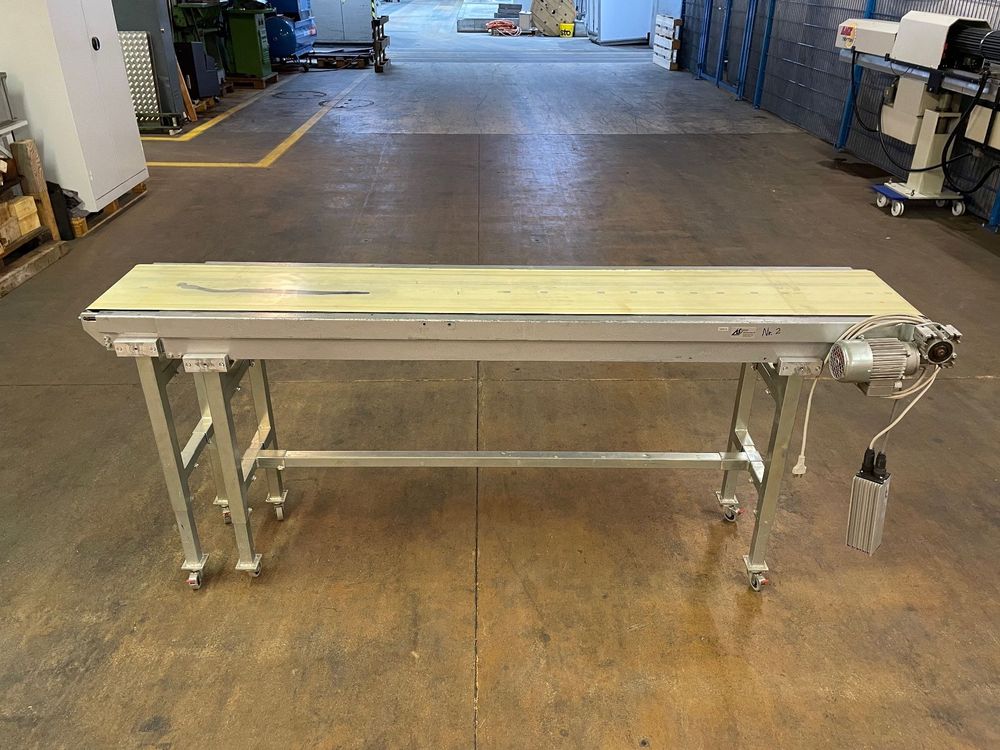 Förderband Elektro Automatischer Fördergurt 500X100 mm Metalltisch Transportband