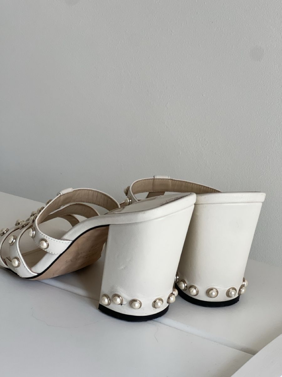 Jimmy Choo Damenschuhe: Jimmy Choo Mules size 37 – Neu (gemäss Beschreibung) aus Cadro von Victoria88 1