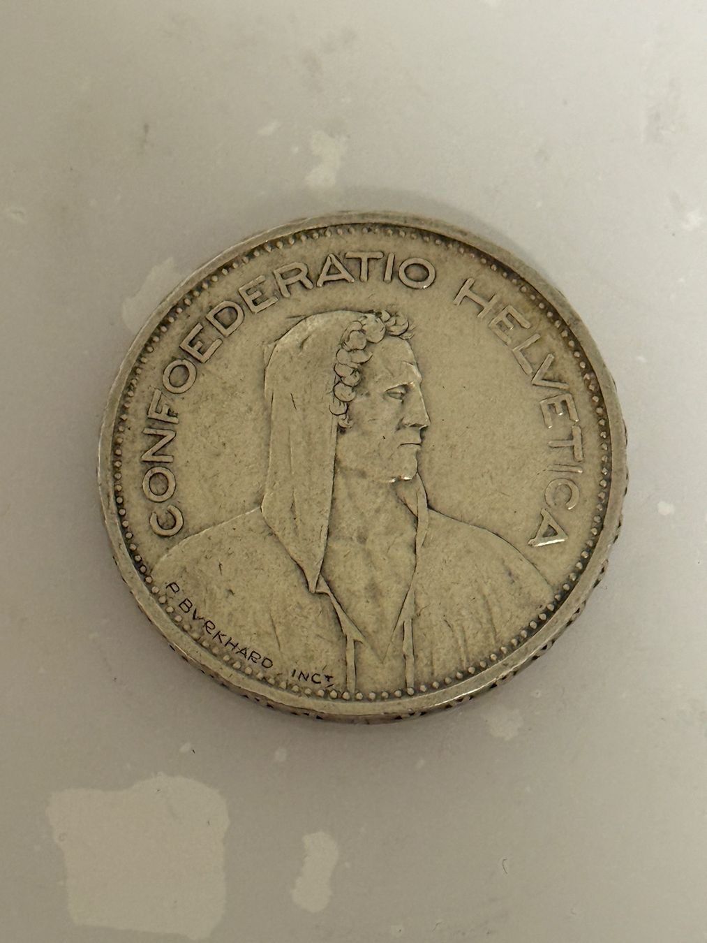 Tutti le monete: 5 Franken 1933  Silber – Usato da Wallisellen venduto da SWISS_SILVER1 1