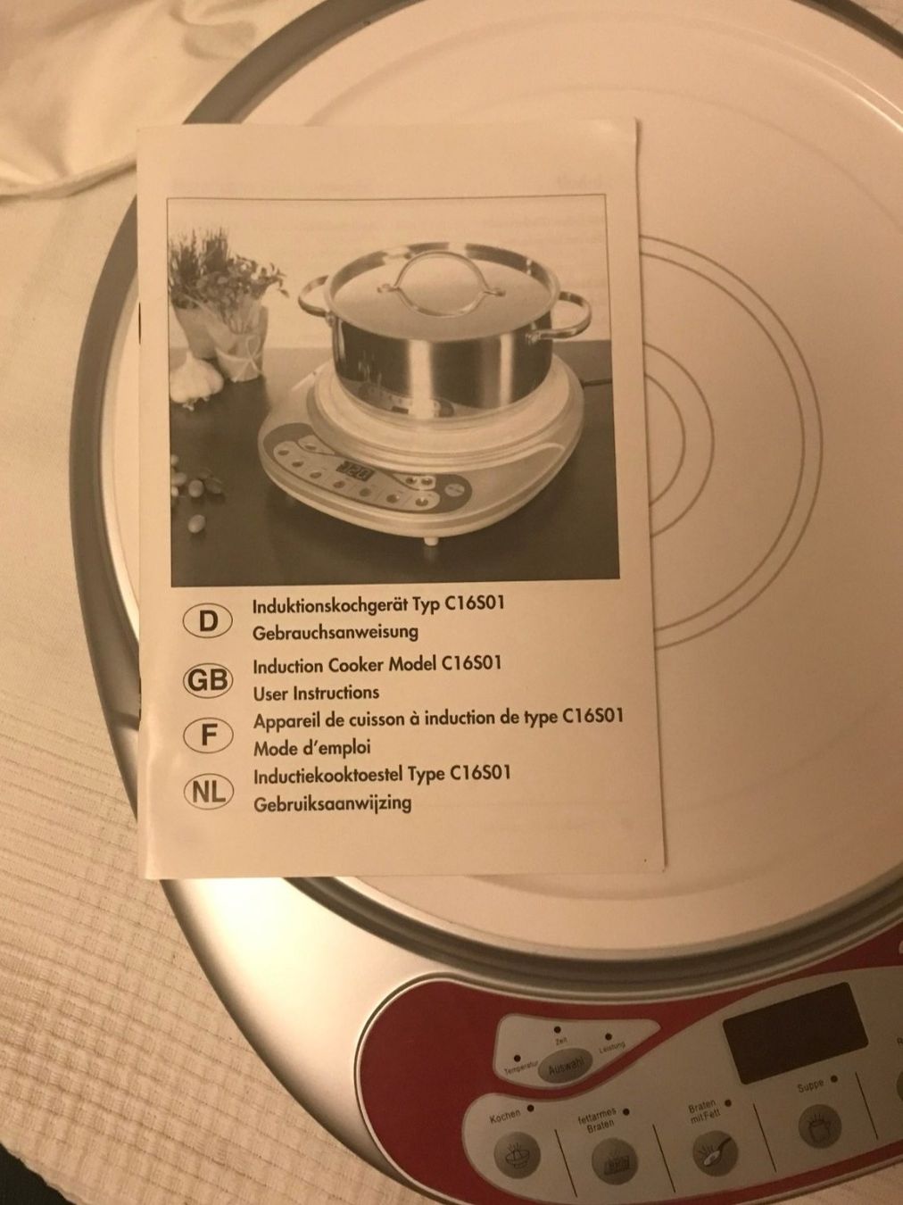Küchengeräte: Induktionskochgerät Typ C16S01 – Neu (gemäss Beschreibung) aus Arbon von EvelyneB01 1